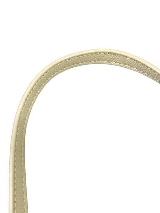 Saint Laurent Paris Wallet Cassandra Envelope Chain White - Picture 11 of 13